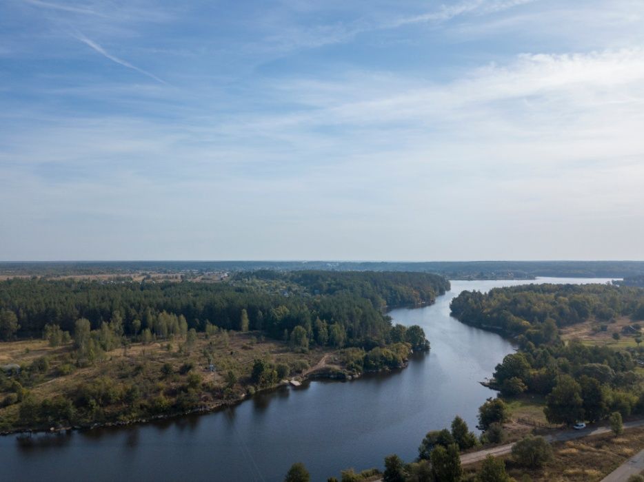 Продаж земельних ділянок з виходом до річки Тетерів. 950$ сотка